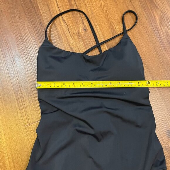 Andie The Fiji One Piece Swimsuit Black LT Long Torso-NWT - Picture 5 of 10